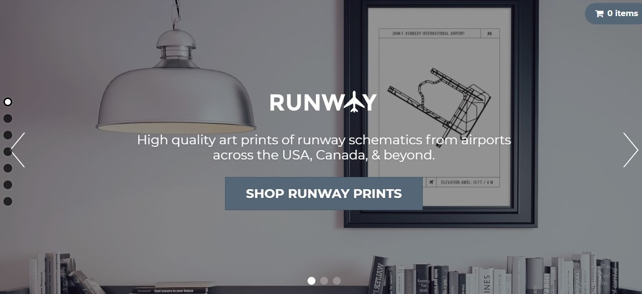 Parallax Template for Art Parallax Template for Art